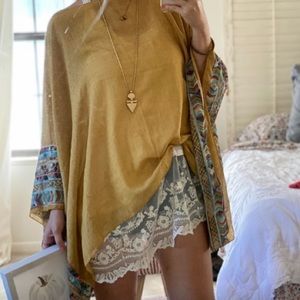 boho chic poncho